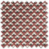 Ted Baker Palm Geo, Crimson - Roller Blind
